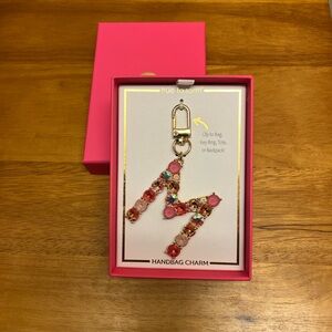 True To Form: Initial Bag Charm, Initial Key Ring